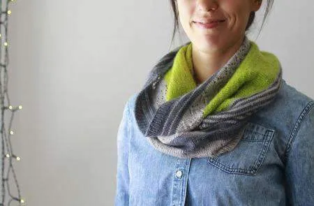 3 Color Cashmere Cowl by Joji Locatelli