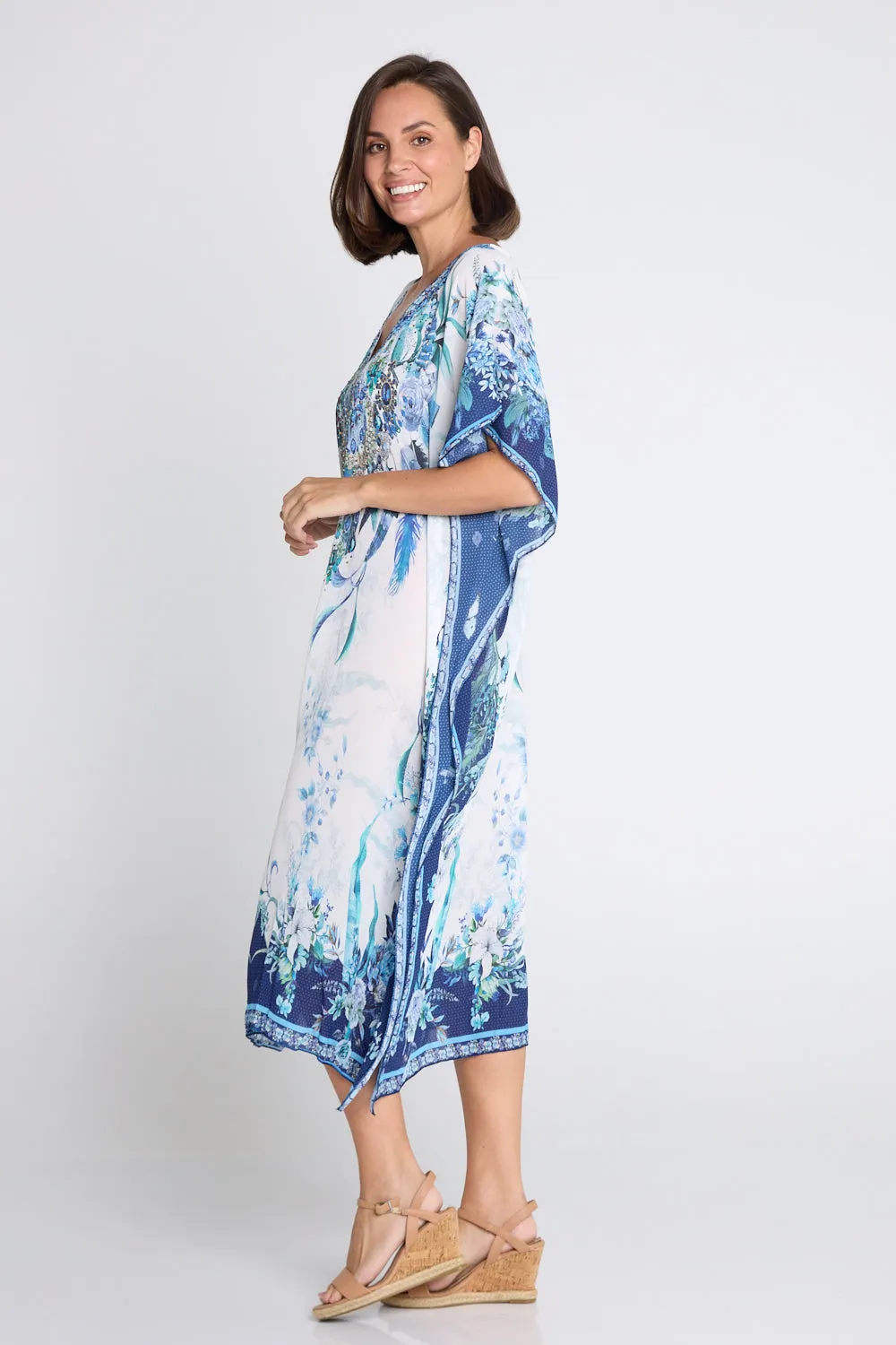 Alexandria Kaftan - Blue Print