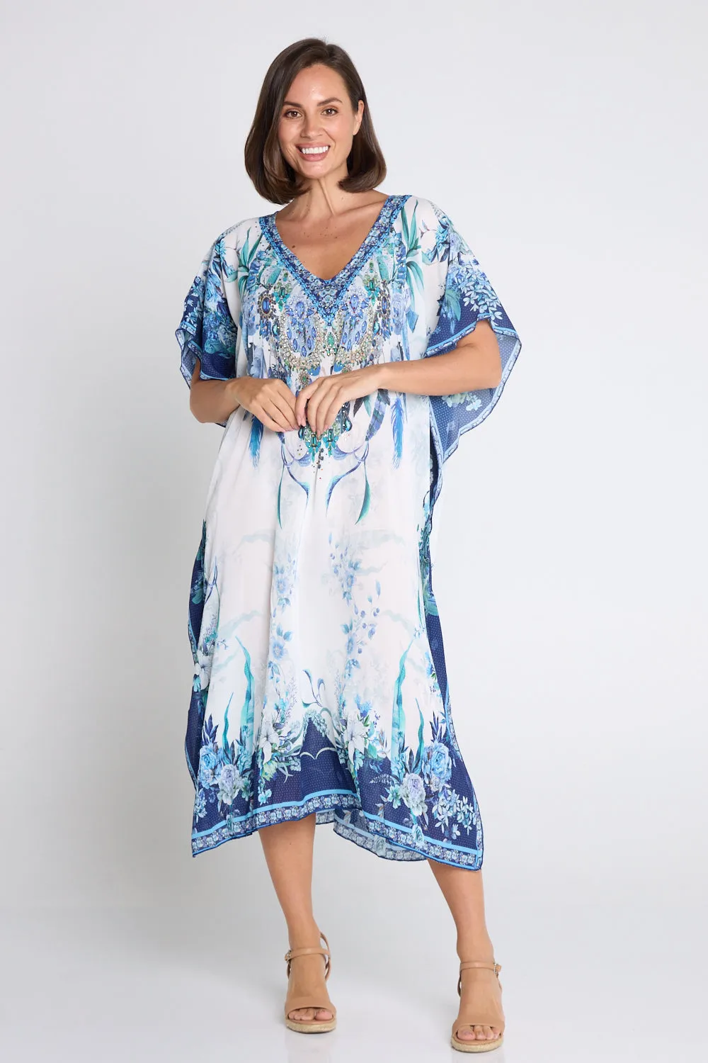 Alexandria Kaftan - Blue Print