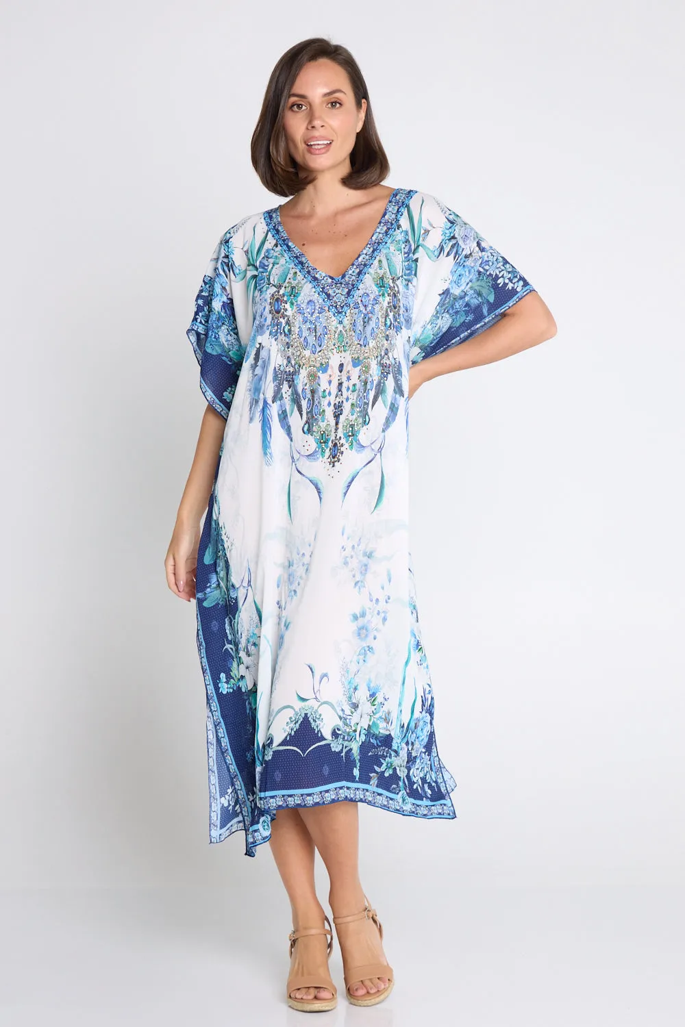 Alexandria Kaftan - Blue Print