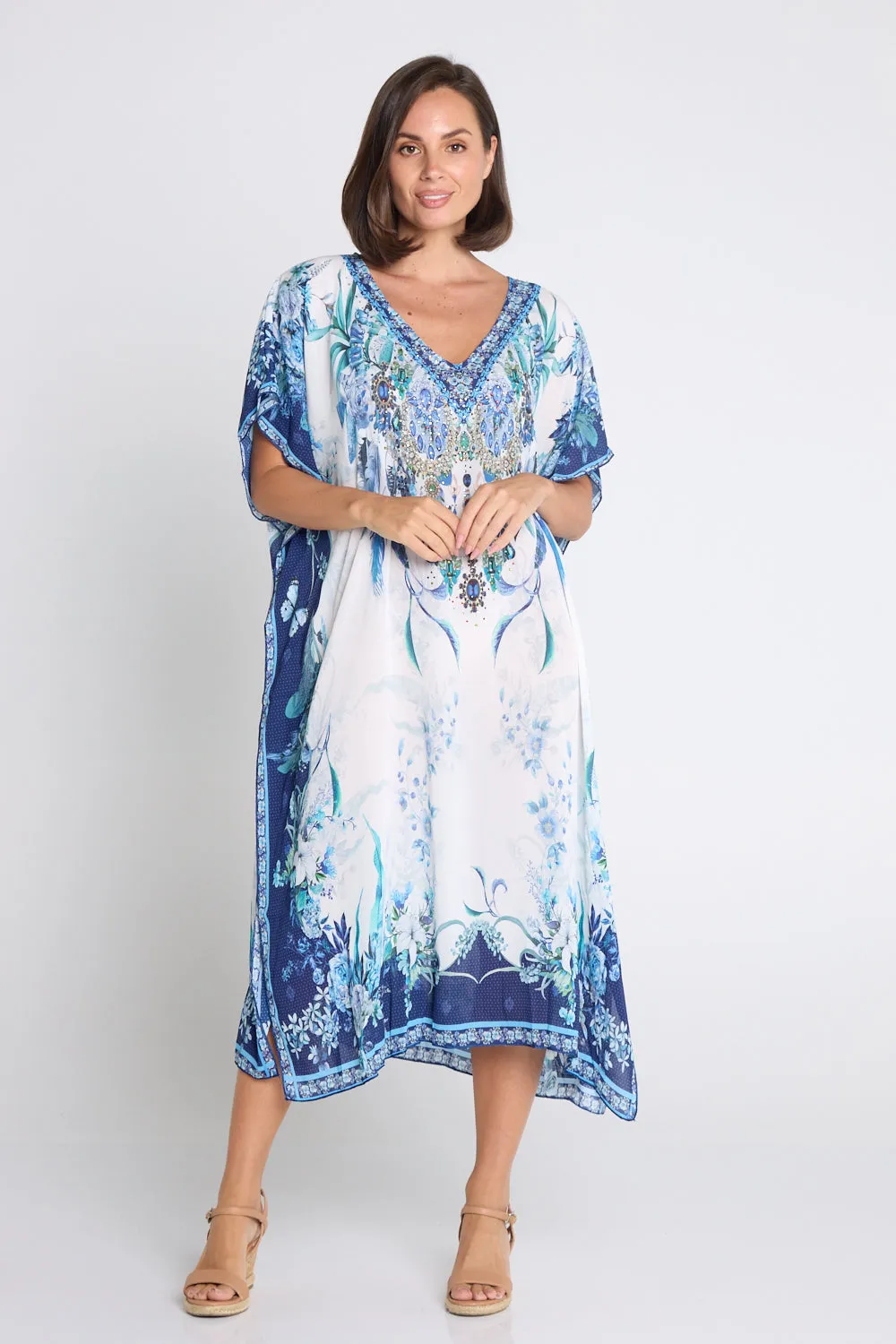 Alexandria Kaftan - Blue Print