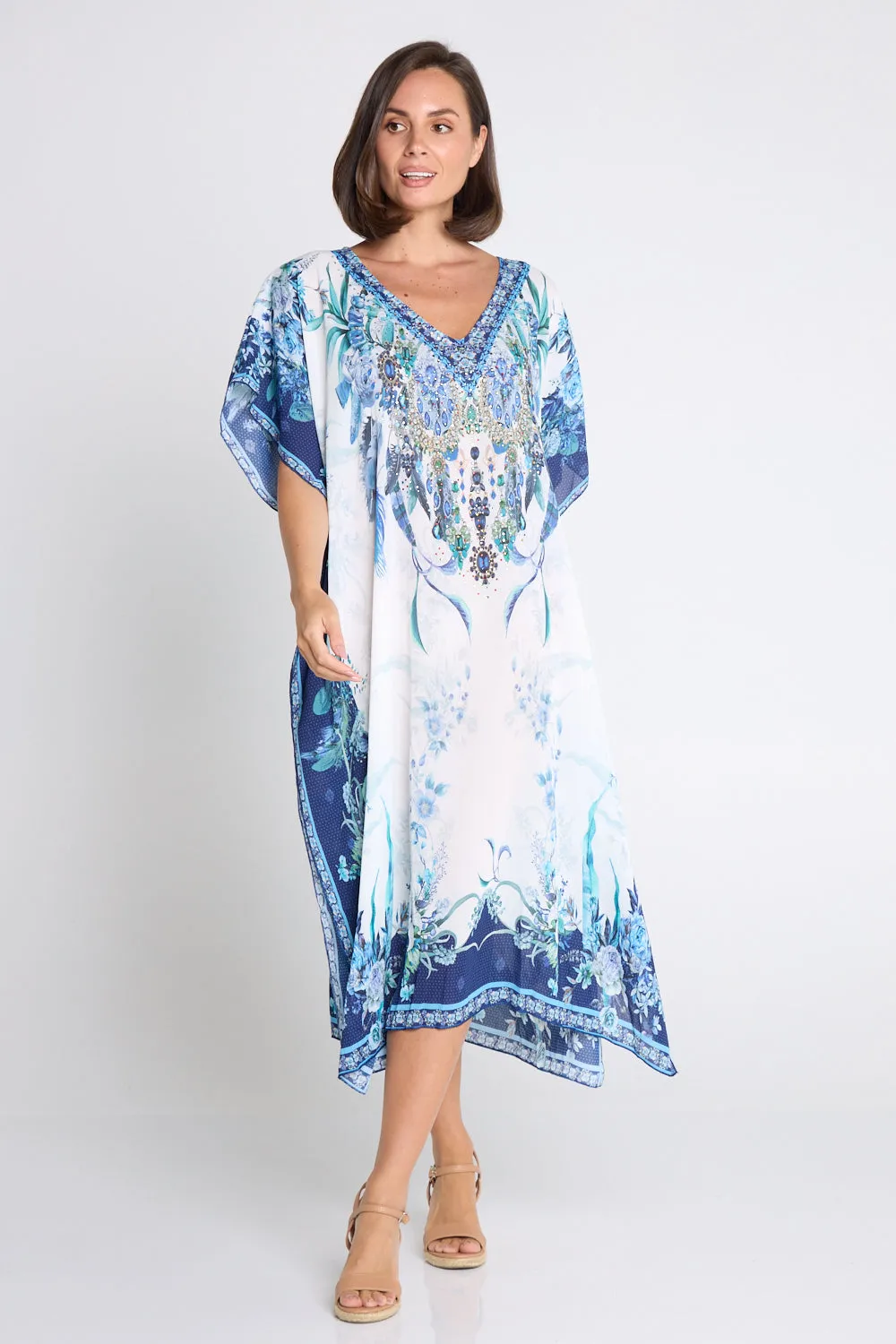 Alexandria Kaftan - Blue Print