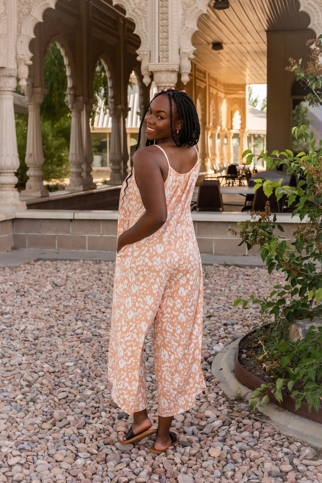 Around Town Wide Leg Jumpsuit