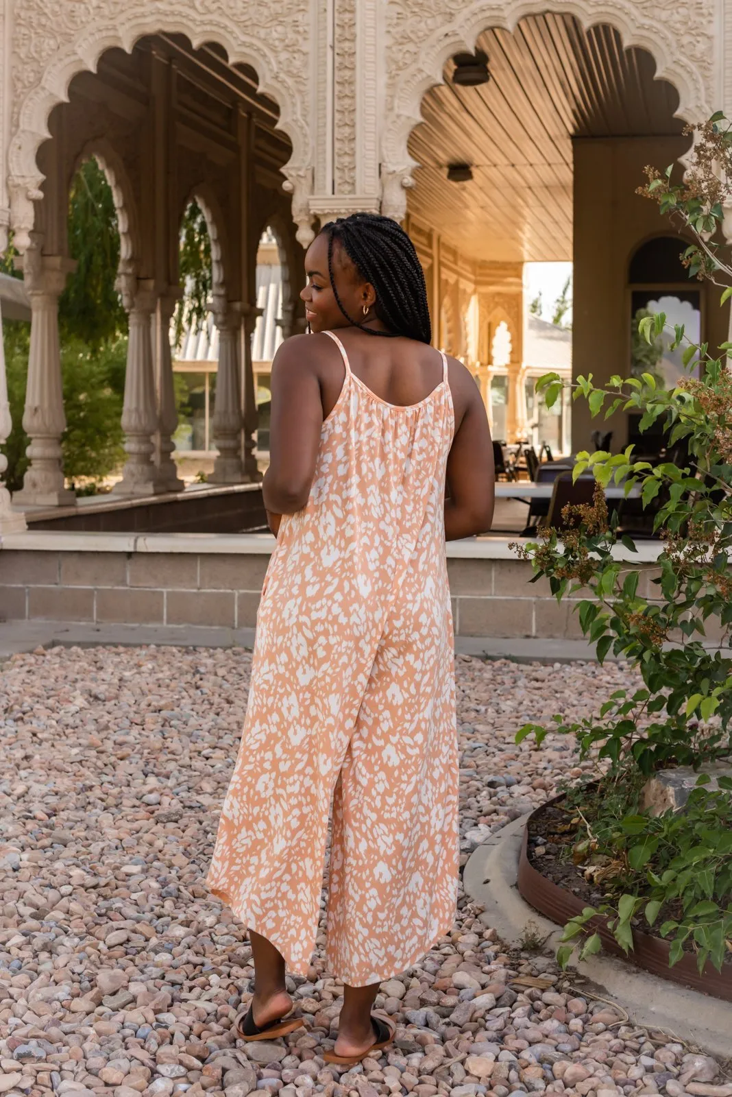 Around Town Wide Leg Jumpsuit