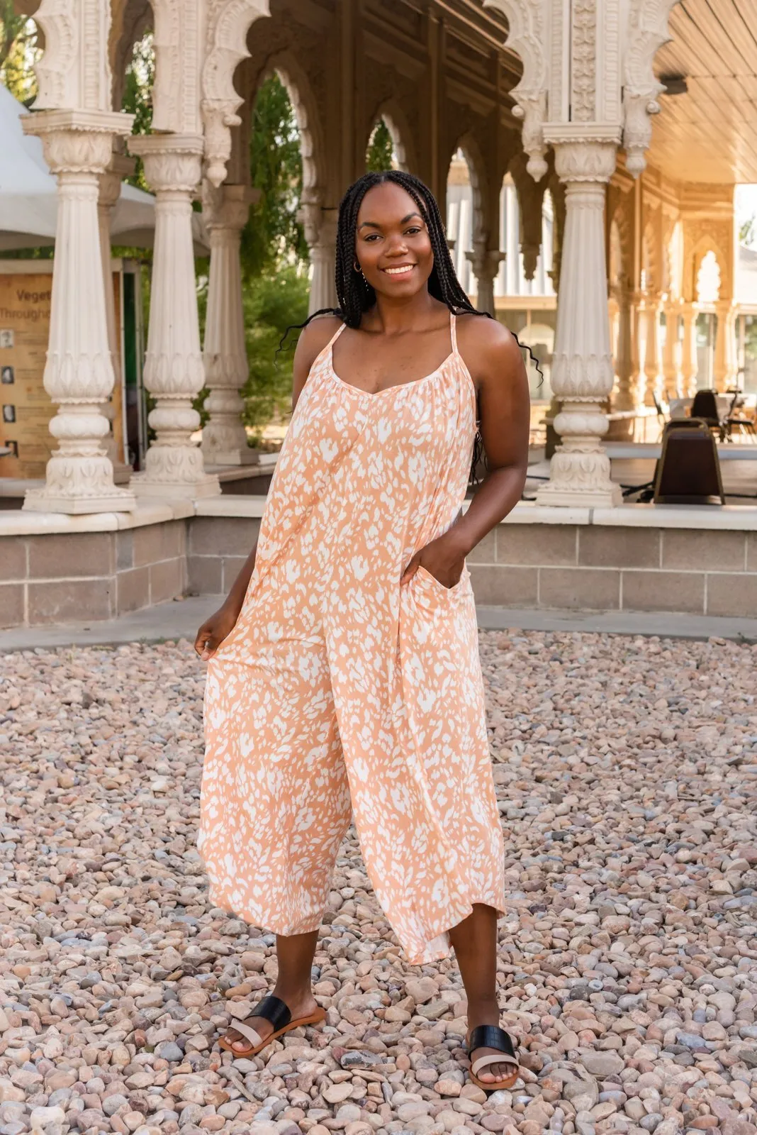 Around Town Wide Leg Jumpsuit