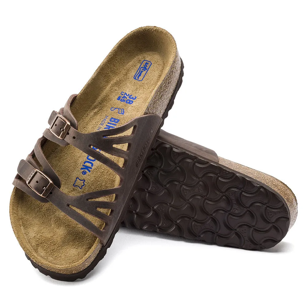 Birkenstock Granada Soft Footbed Oiled Leather Habana