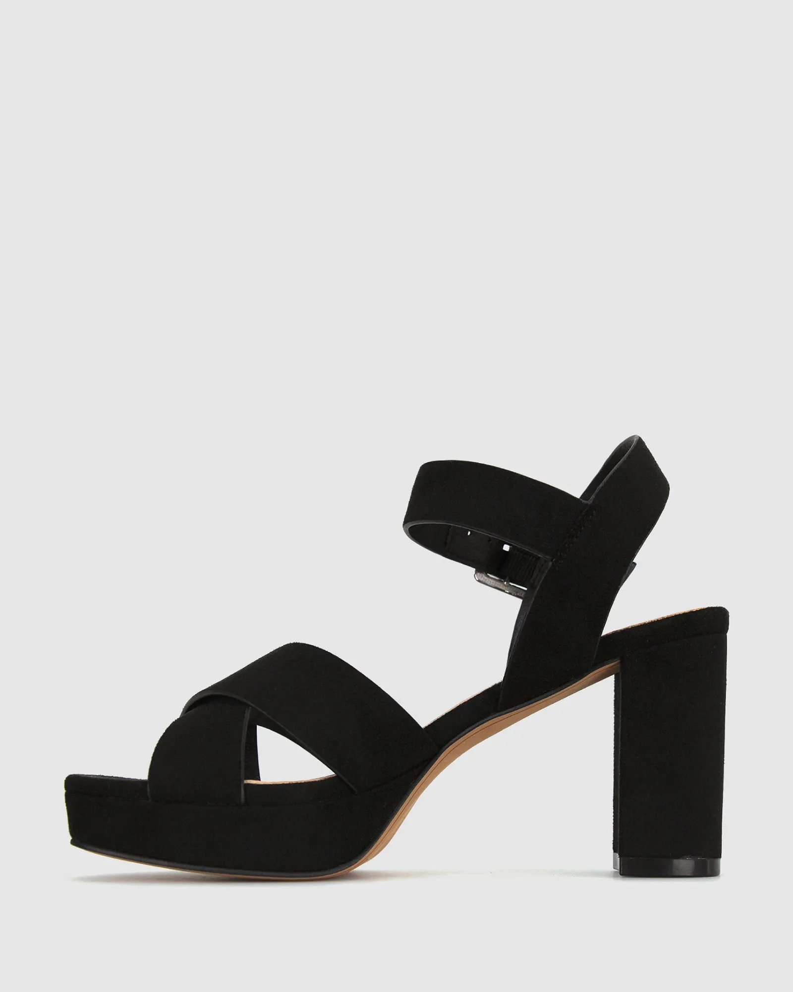 BURROW Block Heel Platform Sandals