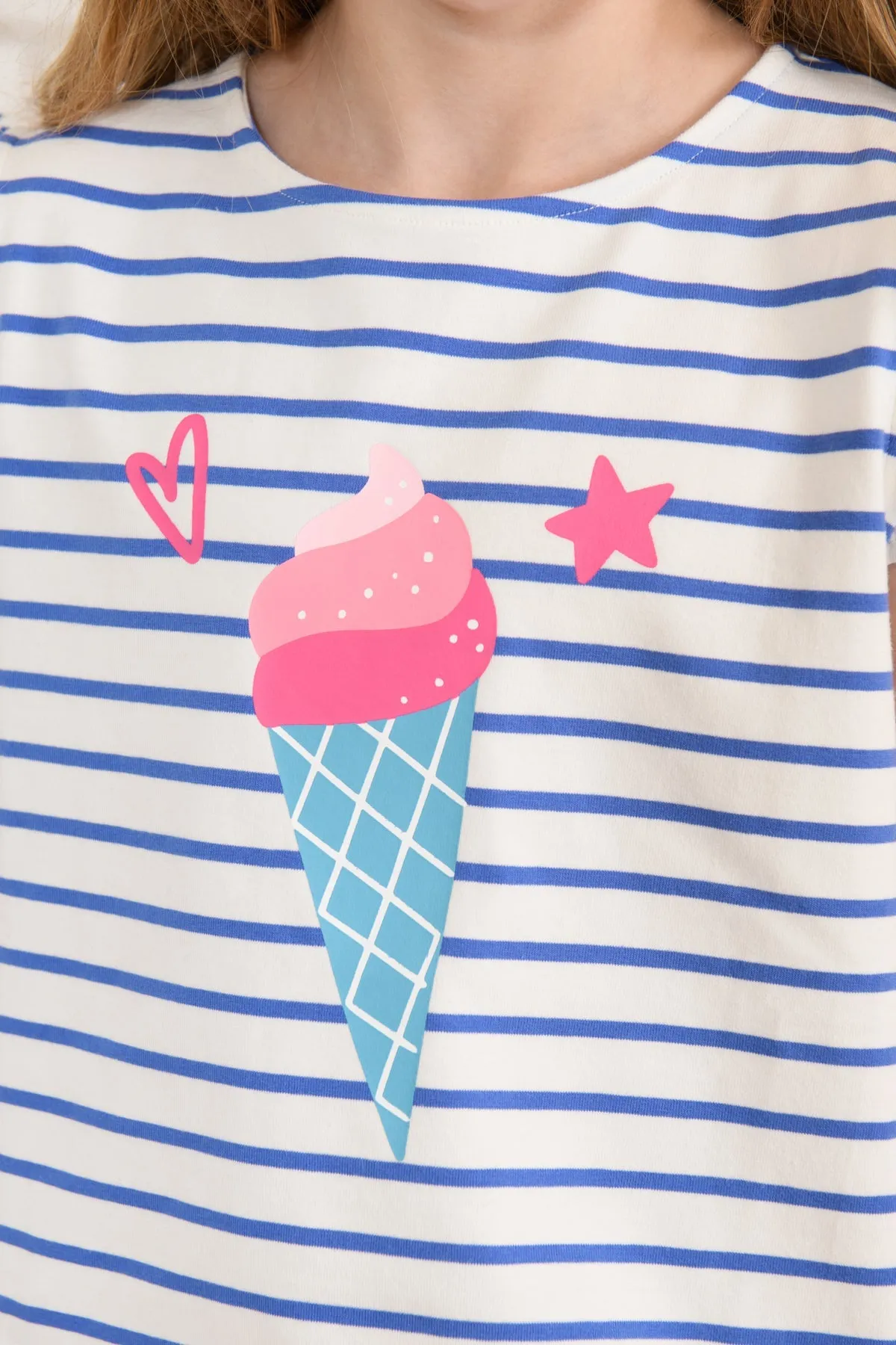 Causeway Swing Tee - Icecream Print