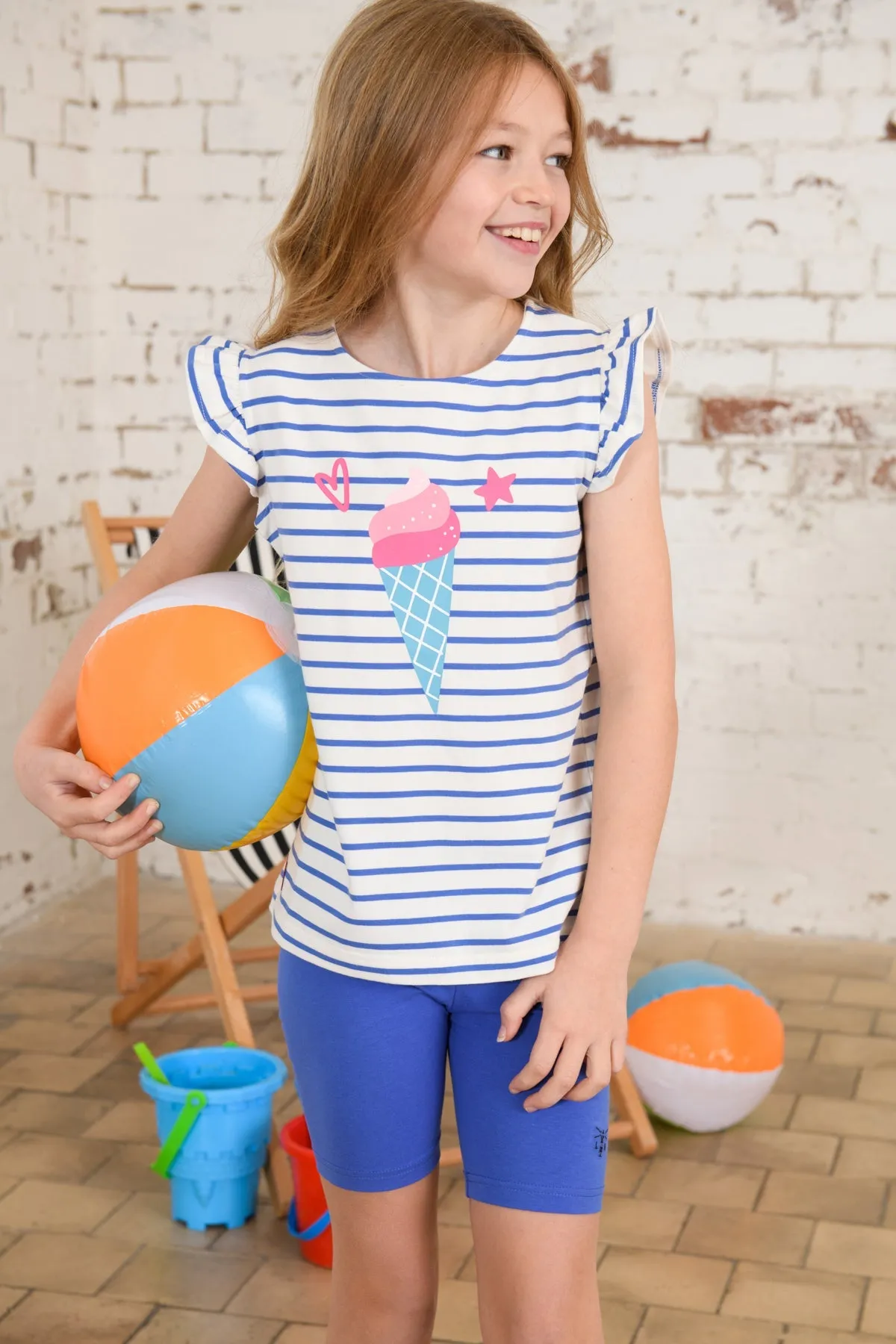 Causeway Swing Tee - Icecream Print