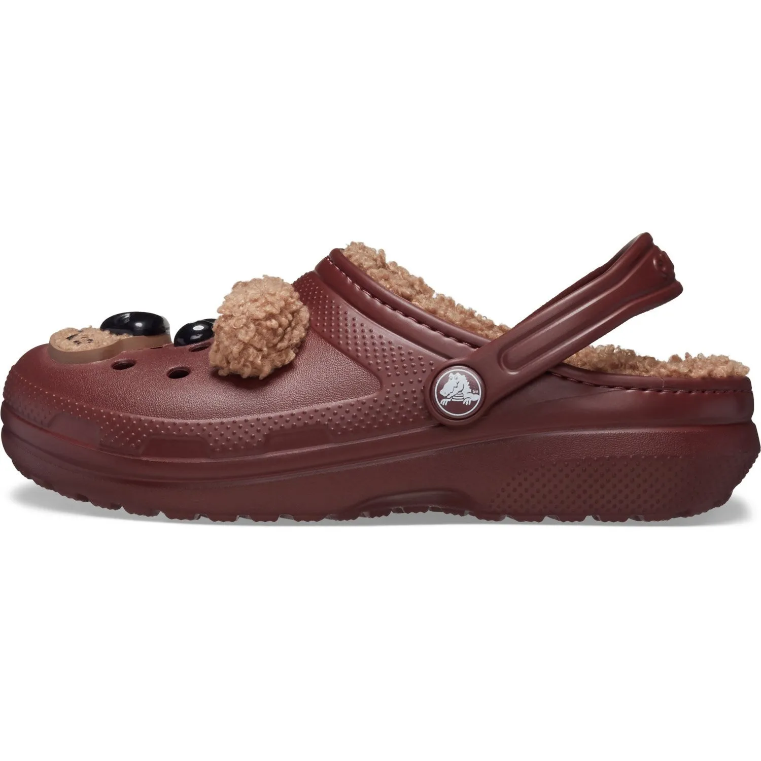 Crocs Dark Clay Classic Lined IAM Brown Bear Clog T