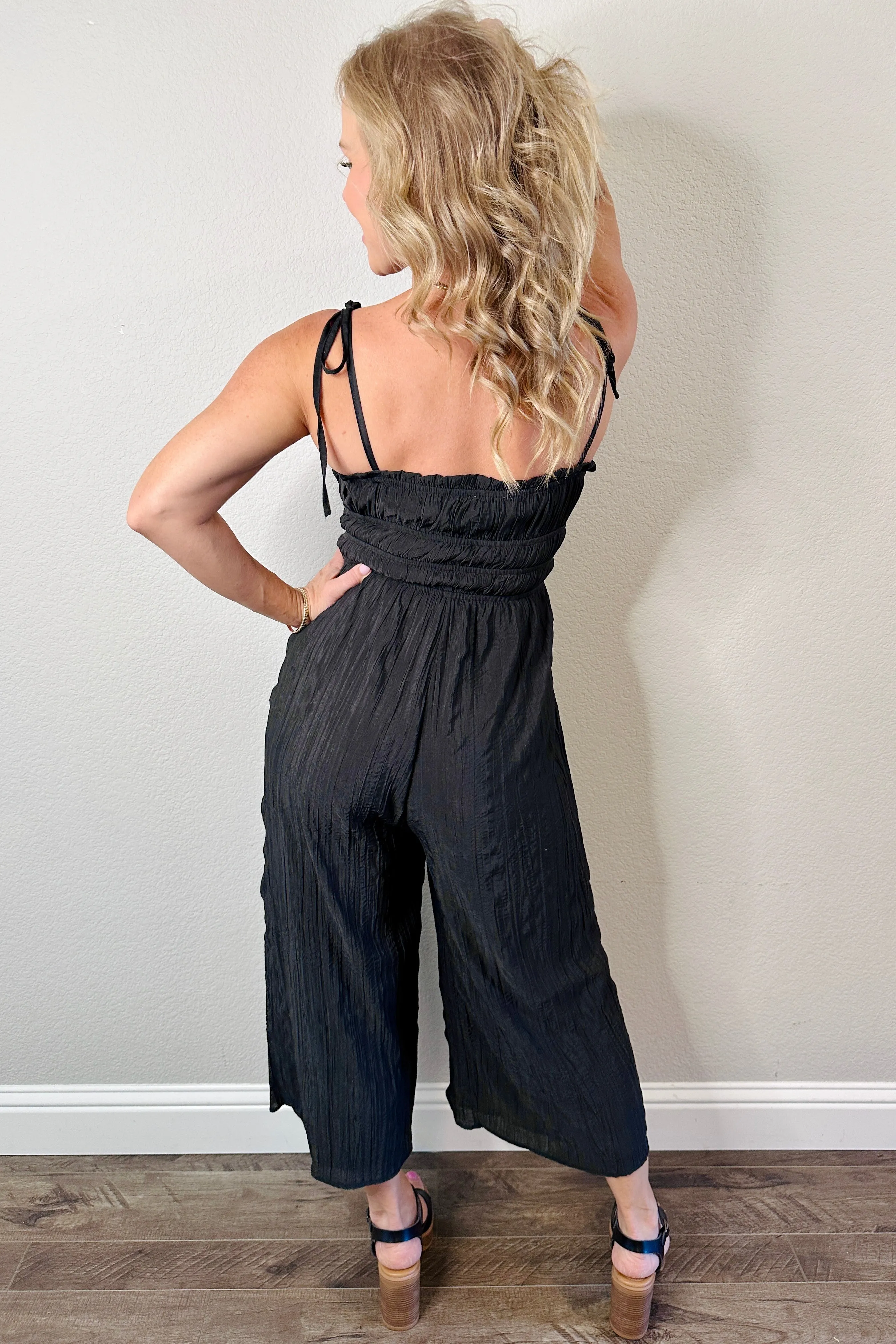 Day Dream Silky Babydoll Jumpsuit