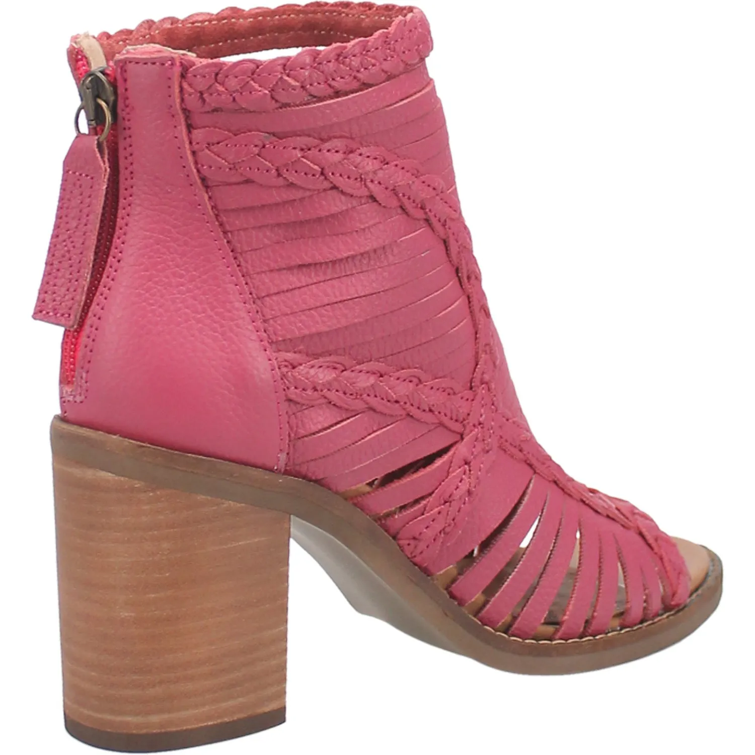 Dingo Womens Jeezy Sandal Gladiator Sandals Leather Fuchsia