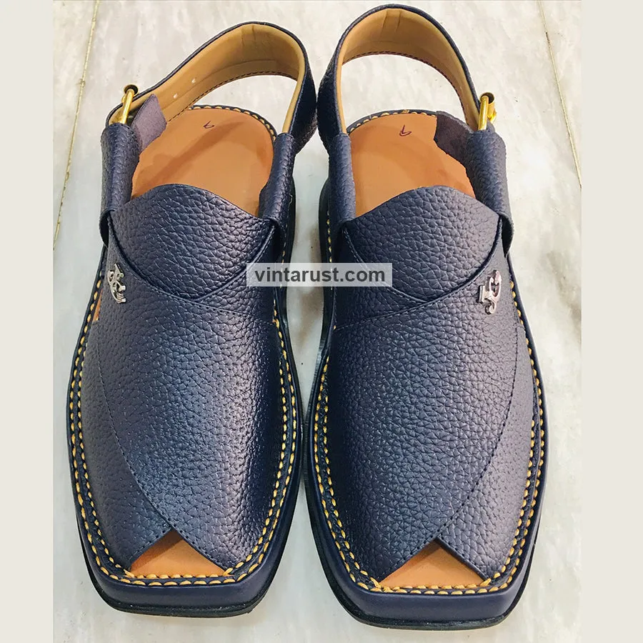 Handmade Pure Leather Made Peshawari Men's Chappal