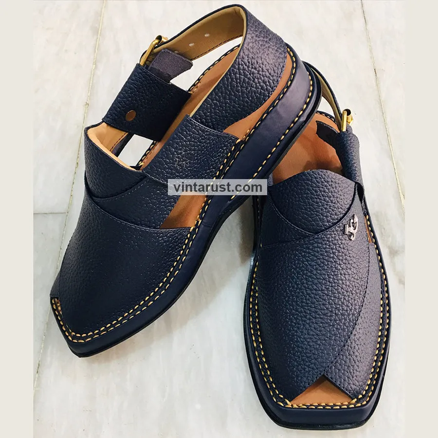 Handmade Pure Leather Made Peshawari Men's Chappal