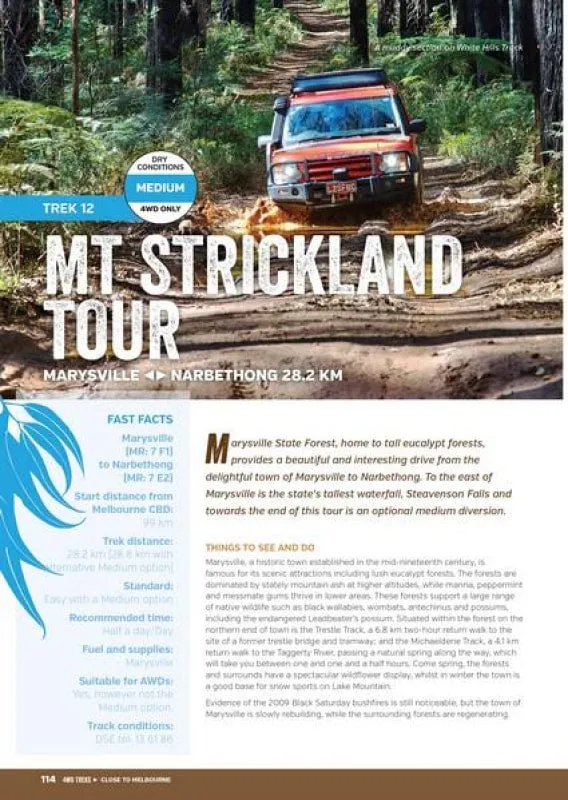 Hema 4WD Treks Close to Melbourne | 4th Edition