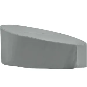 Immerse Taiji / Convene / Sojourn / Summon Daybed Outdoor Patio Furniture Cover Gray EEI-3133-GRY