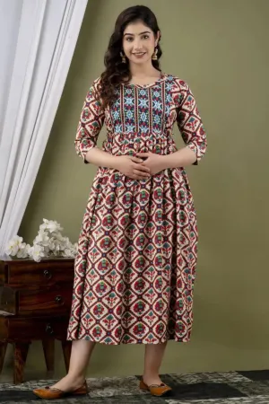 Ivory Essence Maternity Feeding Kurta