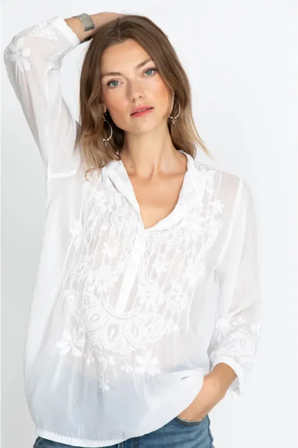 Jeta Blouse - White