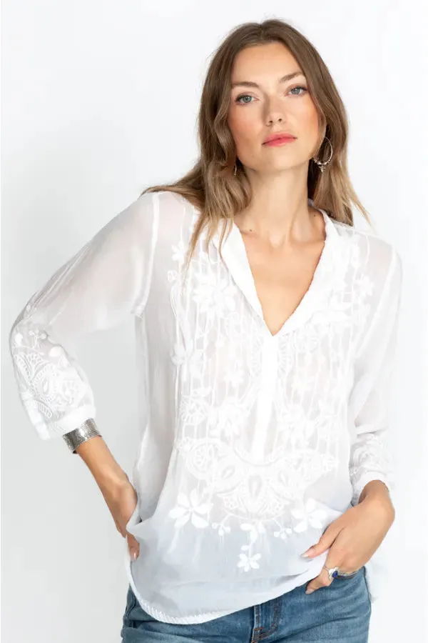 Jeta Blouse - White