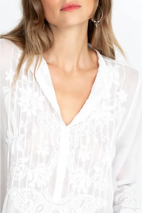 Jeta Blouse - White