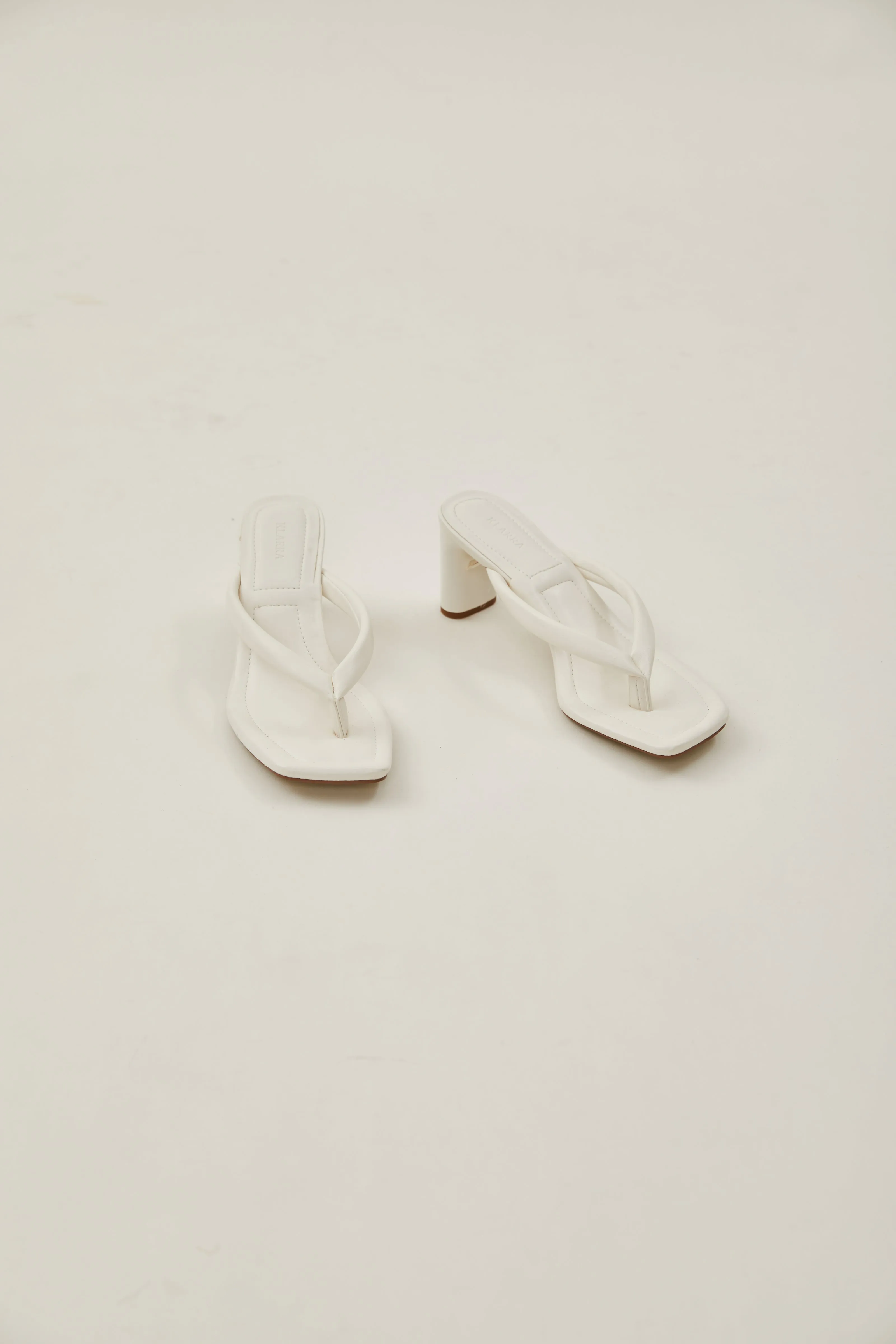 Mara Sandals in White