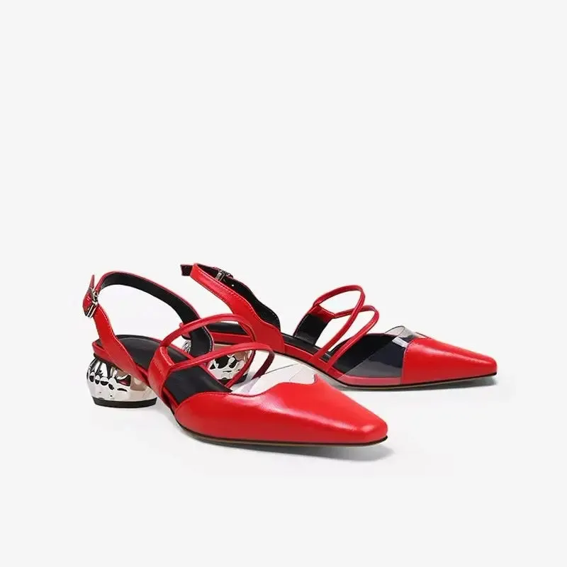 Mariah Flat Slingback Sandals