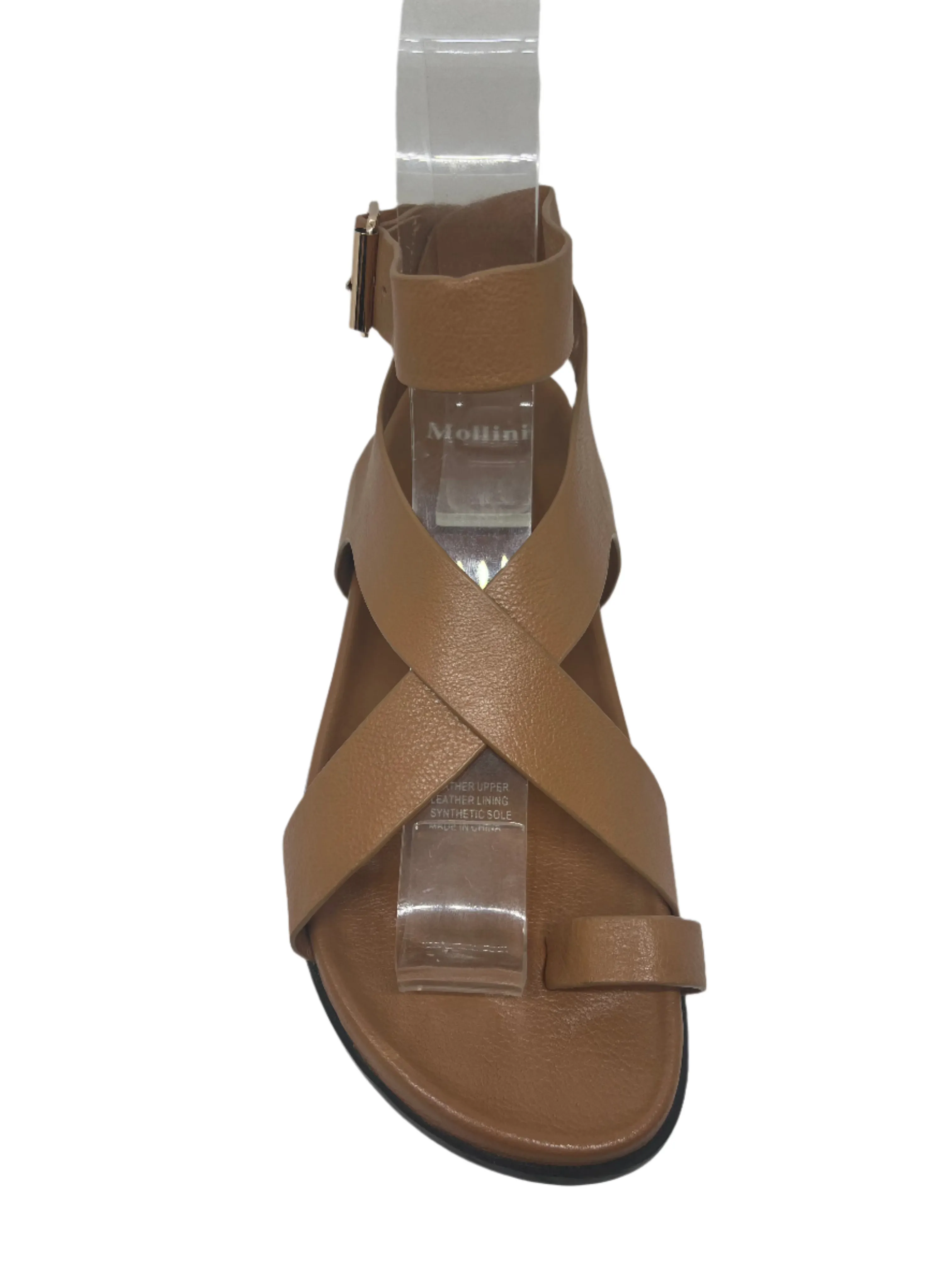 MOLLINI HUIRO LEATHER SANDALS