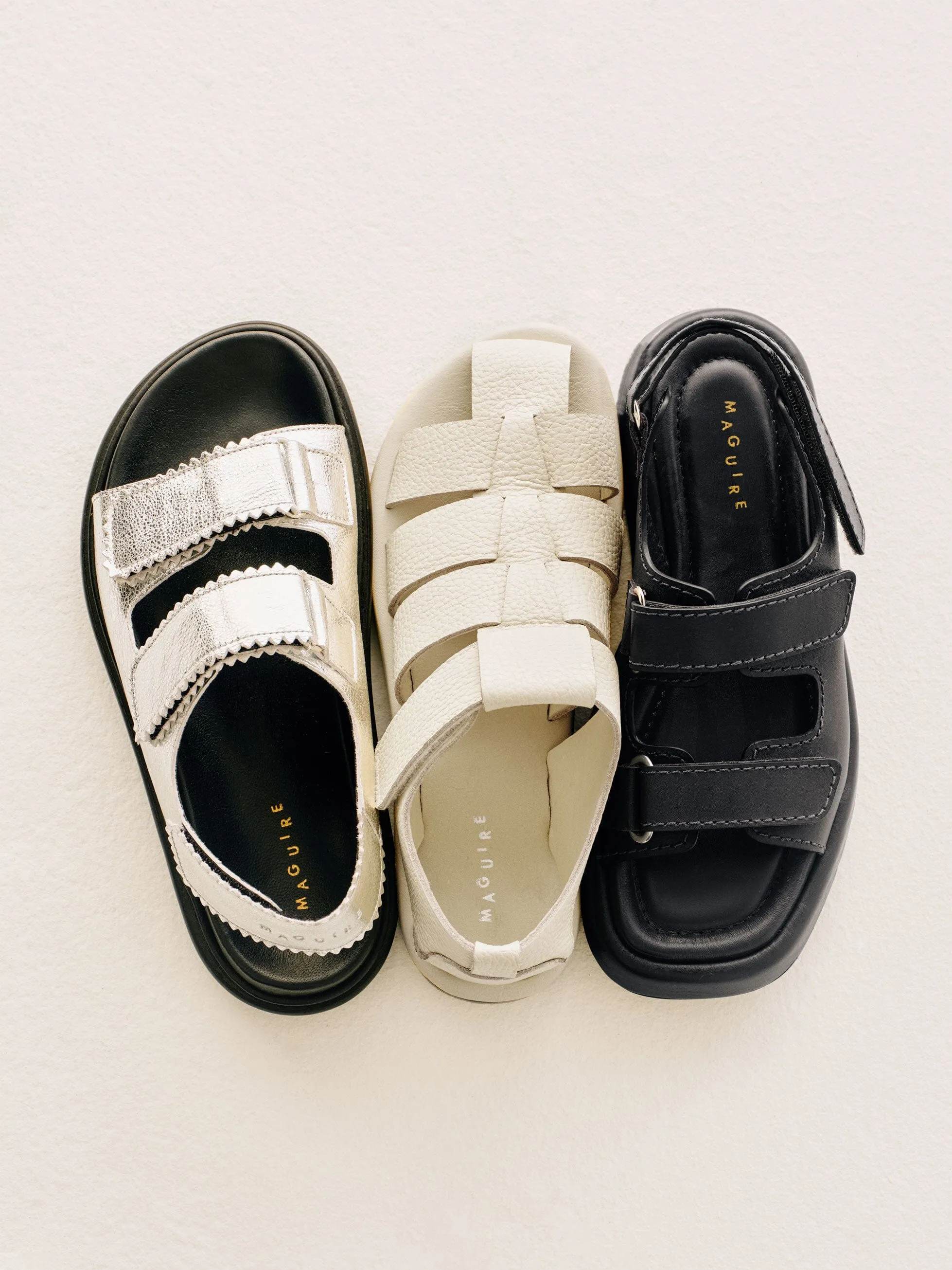 Murcia Black Sandal