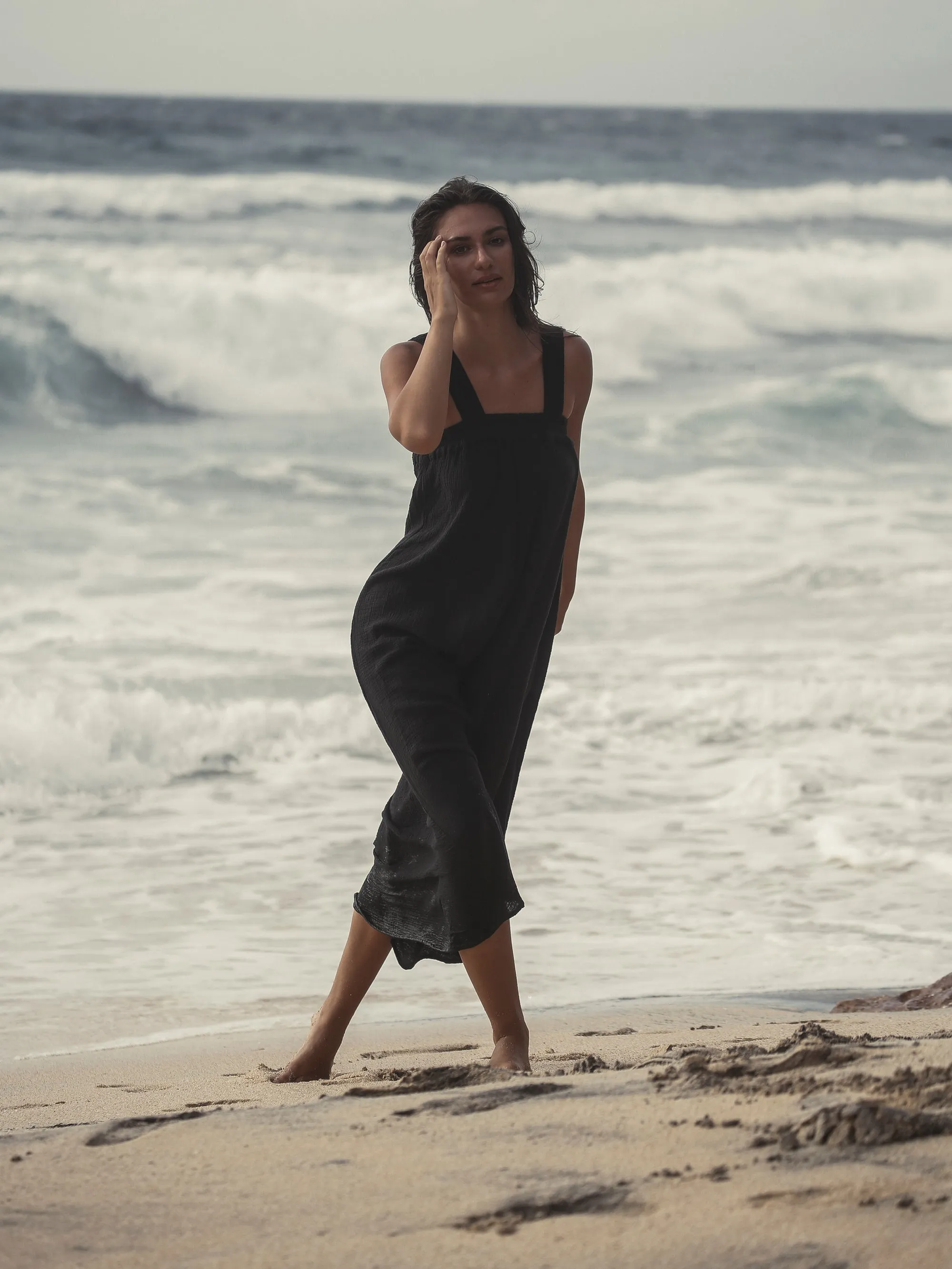 Noa Maxi Dress - Black