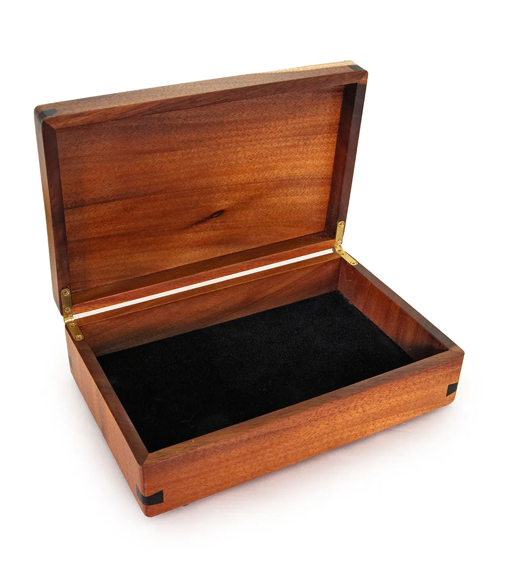 "Sojourn" Koa Marquetry Box