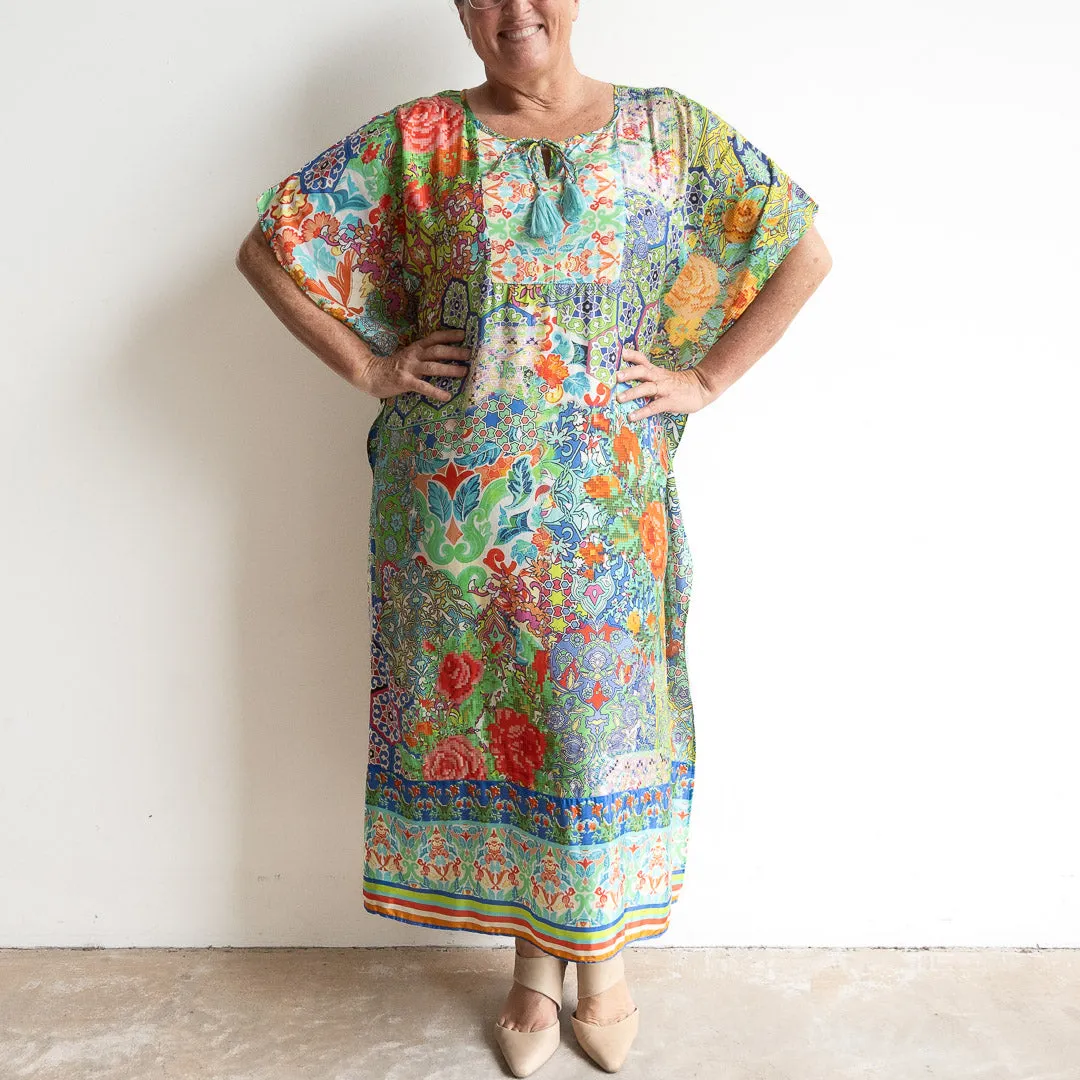 Resort Kaftan Midi Dress by Escape - Tara - 72494