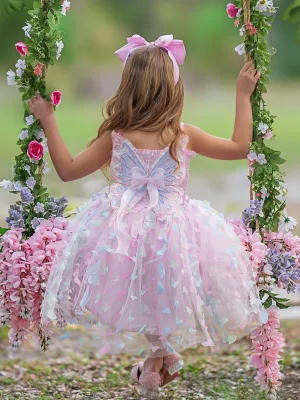 Royal Butterfly Fairy Smocked Dress