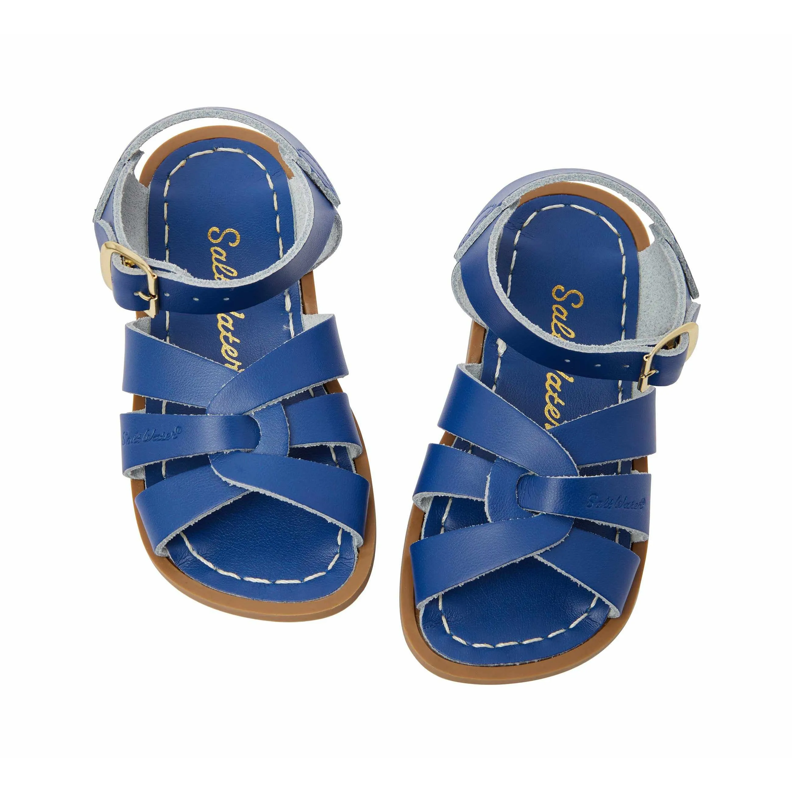 Saltwater Original Sandals - Cobalt - Kids