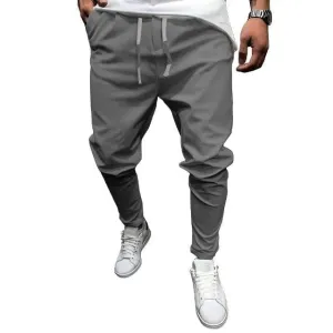 Solid Color Cropped Joggers