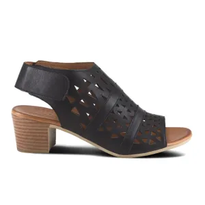 Spring Step Women's Dorotha - Black Leather