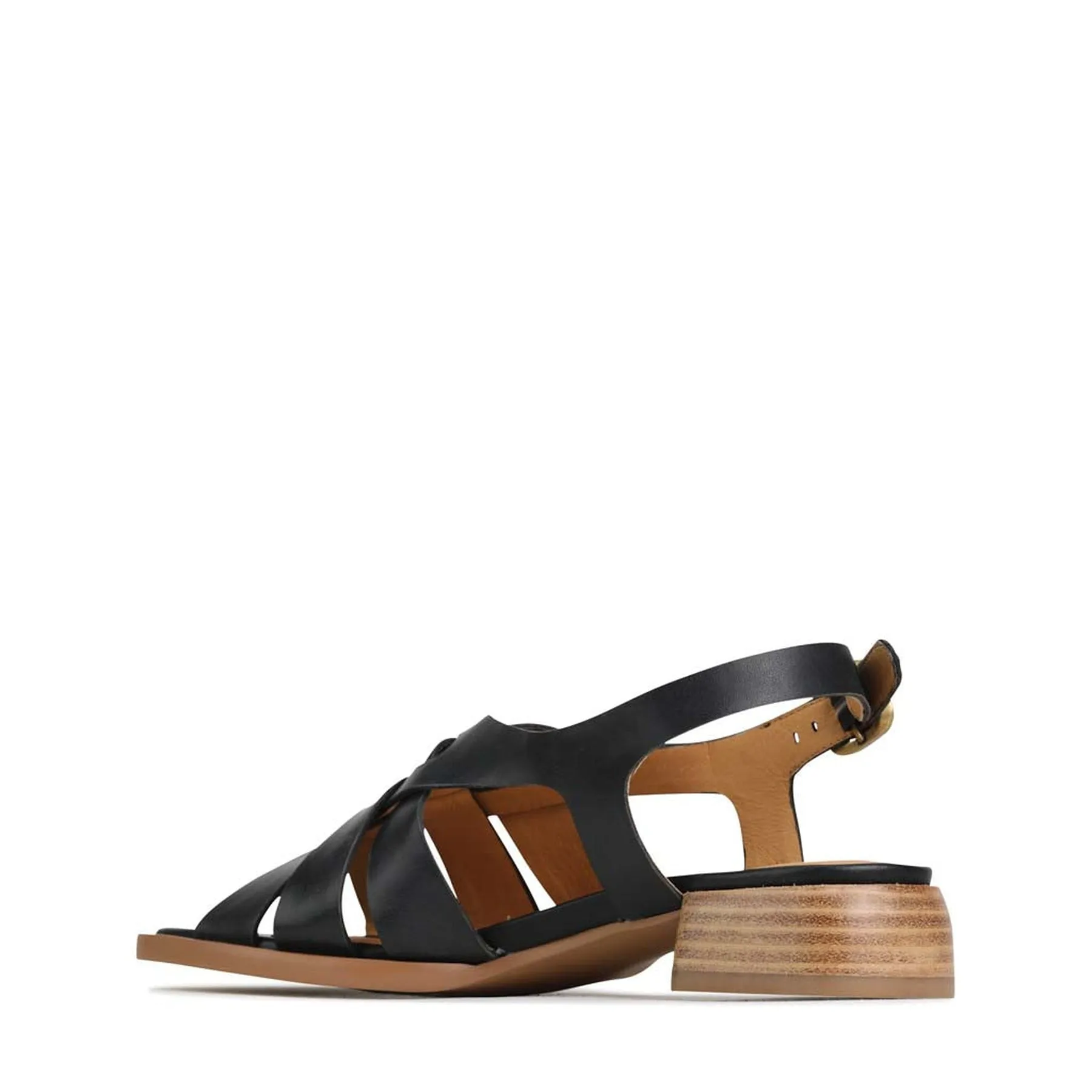 TEREZA LEATHER SLING BACK SANDALS