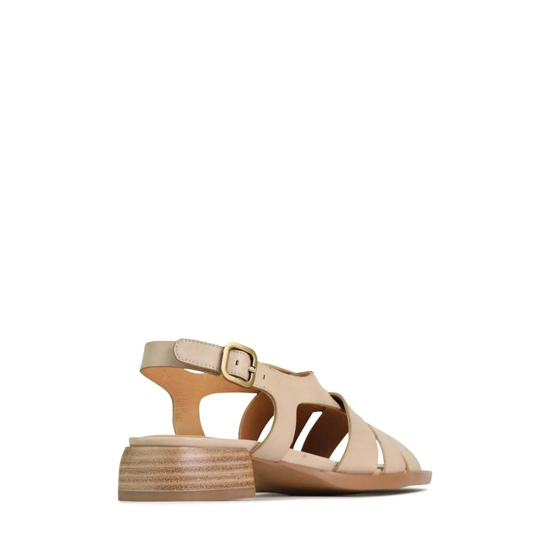 TEREZA LEATHER SLING BACK SANDALS