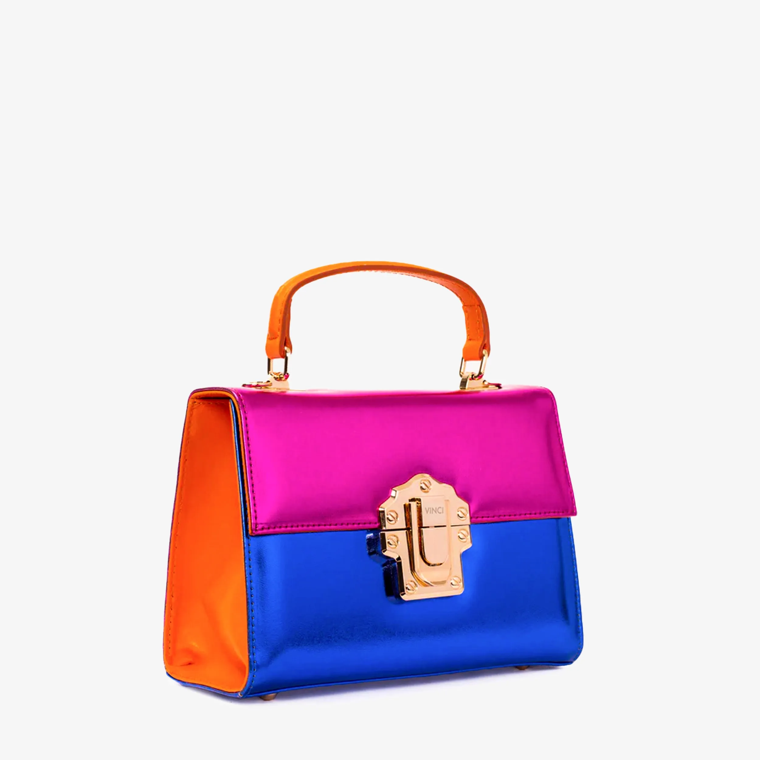 The Duffryn Fuschia Leather Handbag