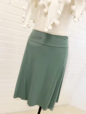 The Market Skirt in Sage