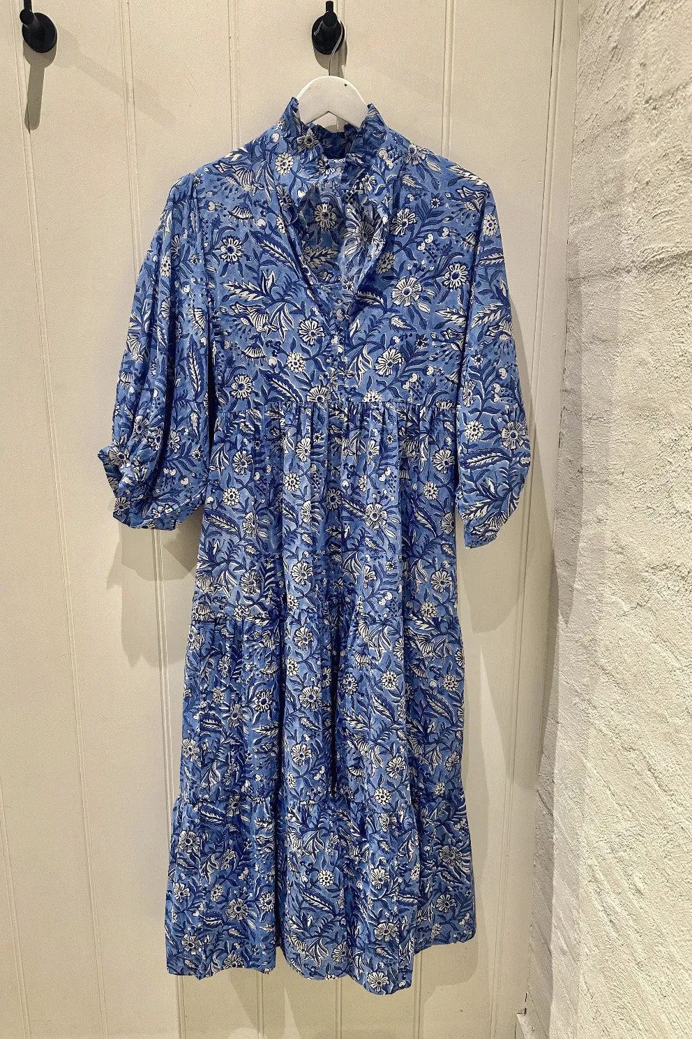 The Winnie Dress | Blue Floral