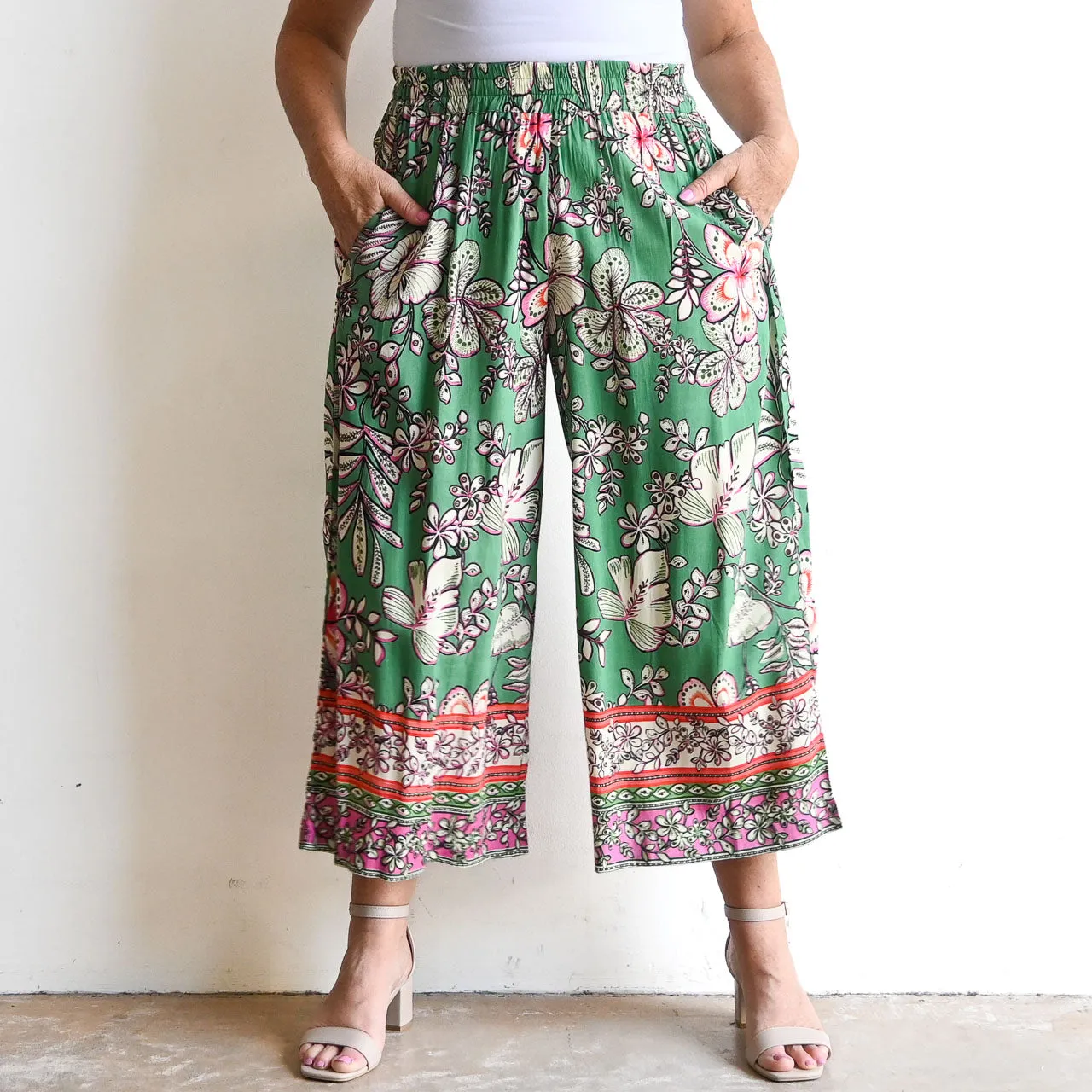 Wide Leg Summer Pant by Orientique Australia - Con Dao - 4631